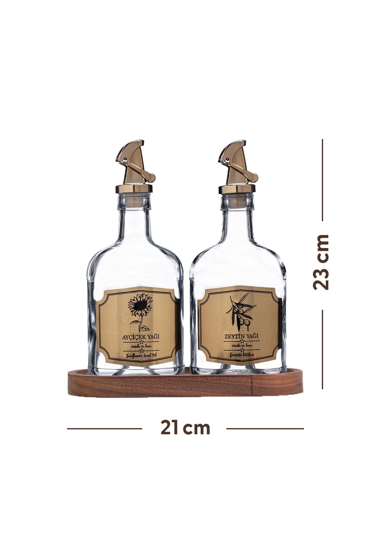 Set dozatora ulja (2 komada)