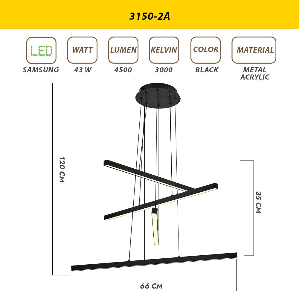 Luster L1244 - Crni