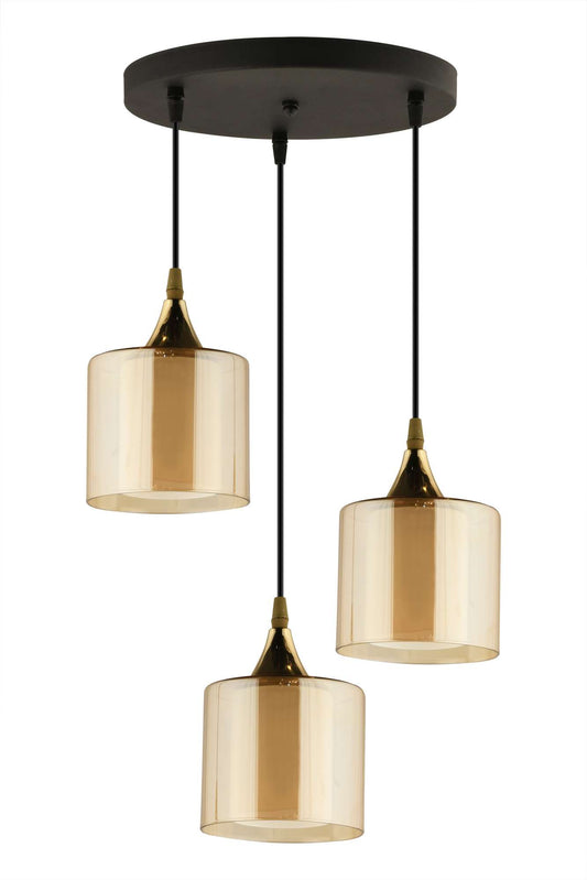 Luster 602, med, crna