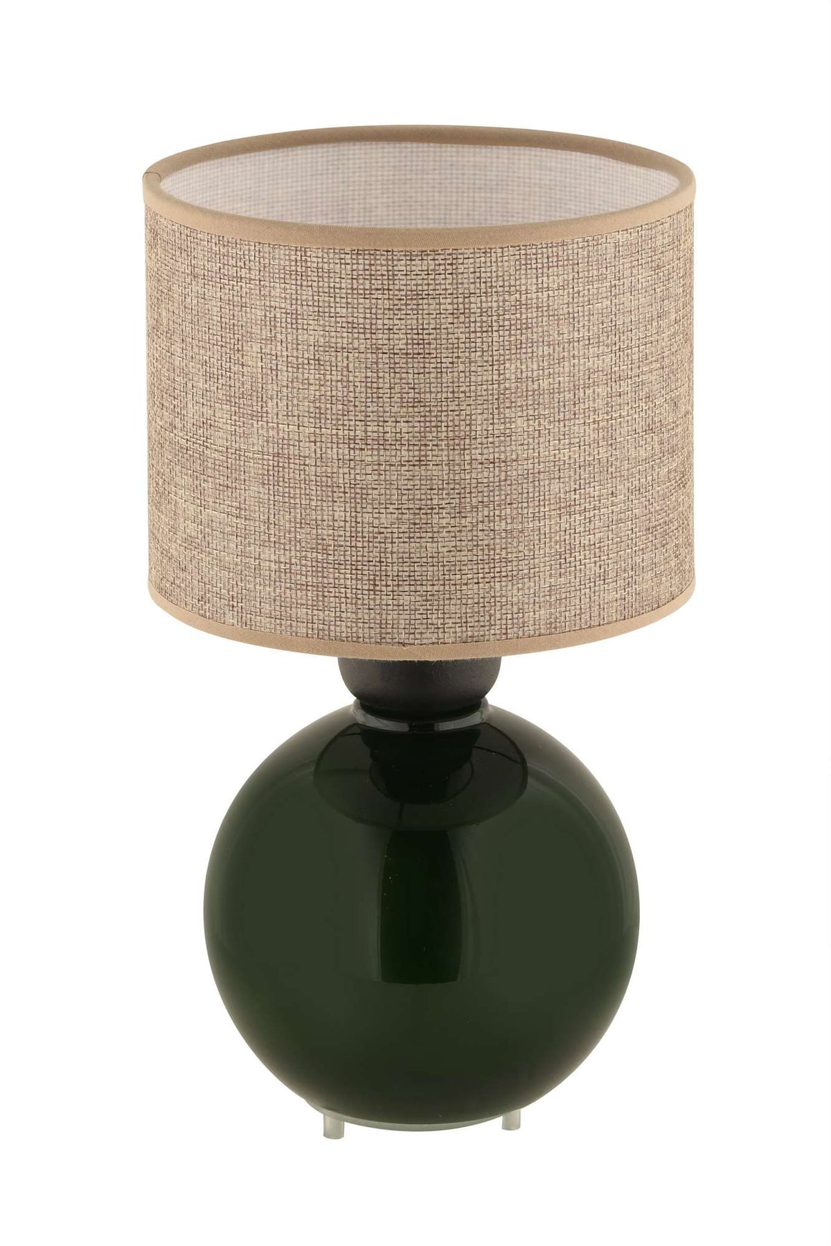 Stolna lampa 824, bež, zelena