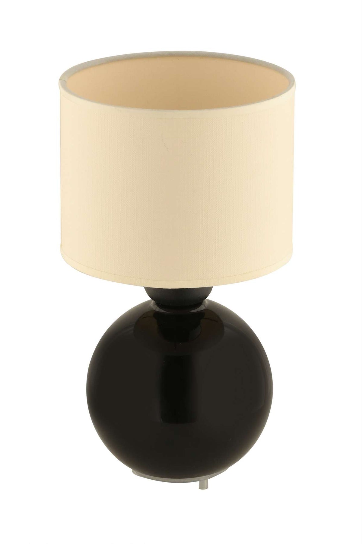 Stolna lampa 831, krem, crna