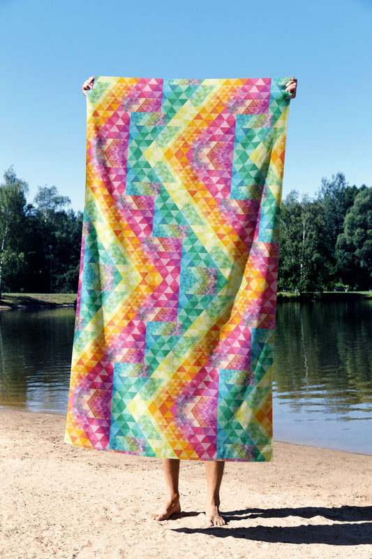 Ručnik za plažu Geometric Mozaic 90