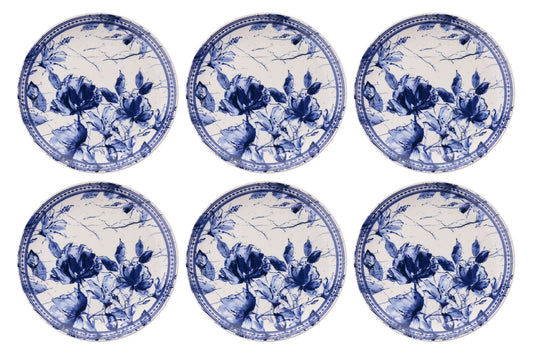 Set tanjura za serviranje (6 komada) 791, plava, bijela