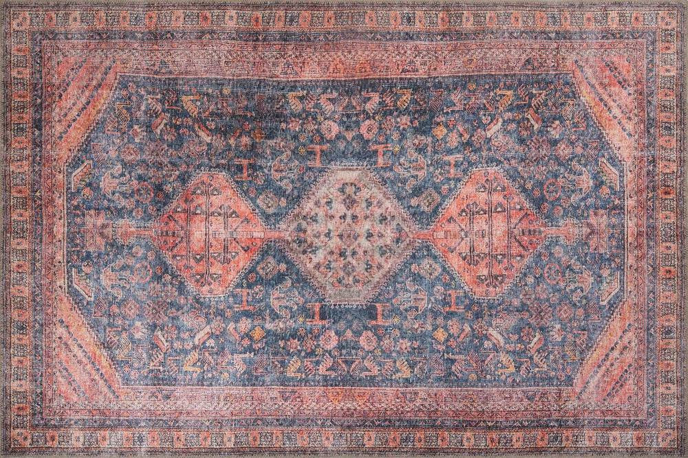 Tepih YASMIN, dimenzije: 75*230 cm, Blues Chenille - Red AL 366