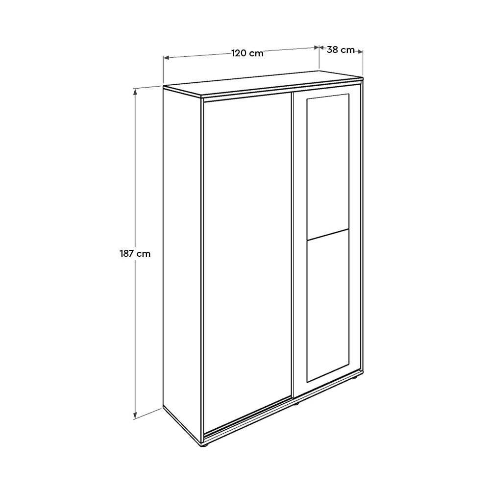 Ormar za hodnik Prt-620-Bb-3