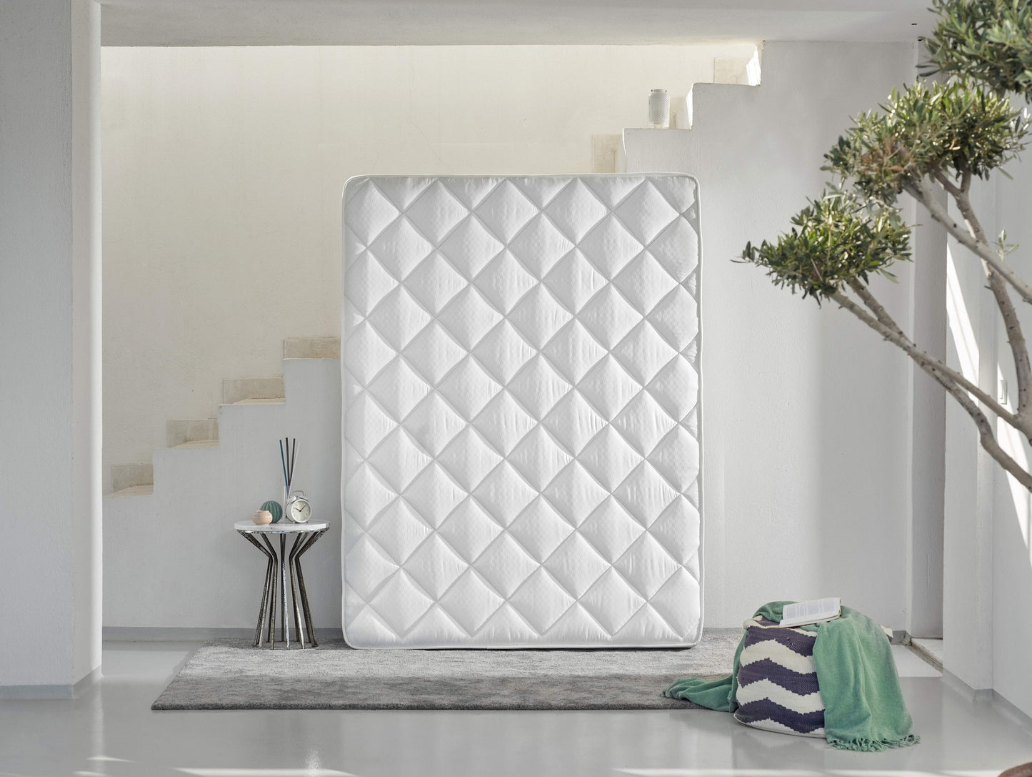 Madrac, Bijela boja, Daisy 90x190 cm Single Size Luxury Middle Mattress