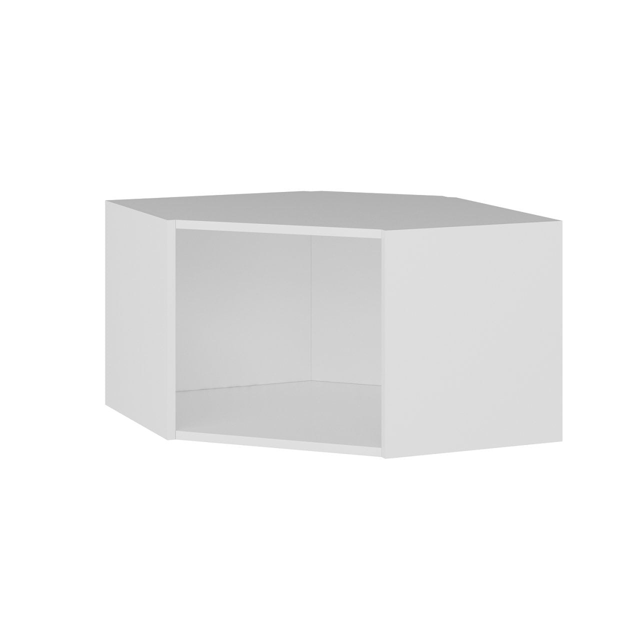 Zidni ormar, Kale Corner - White, Membrane
