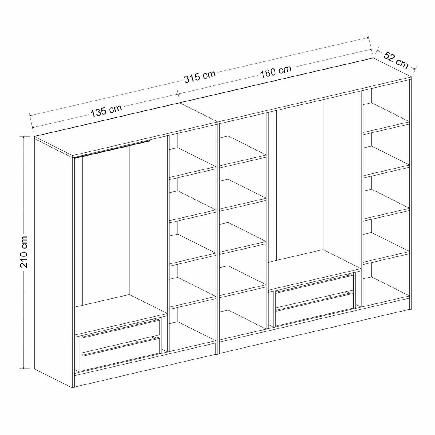 Garderoba, Kale Plus - 7815
