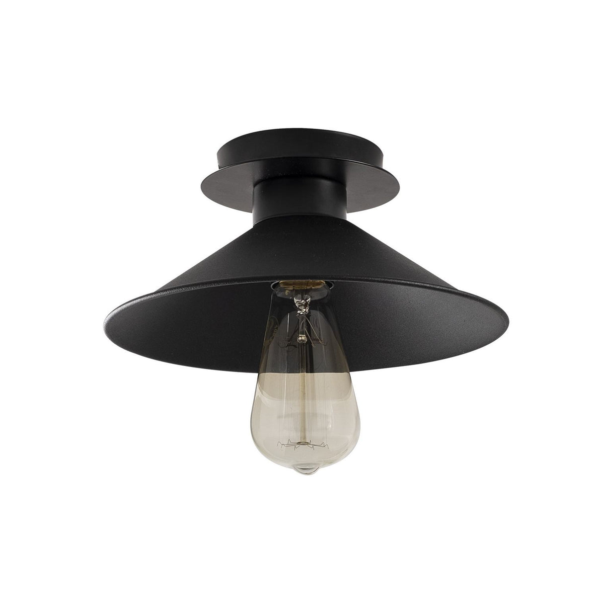 Stropna lampa BERCESTE metalna crna, 24 *12 cm, e27 40 W, Berceste - N-659