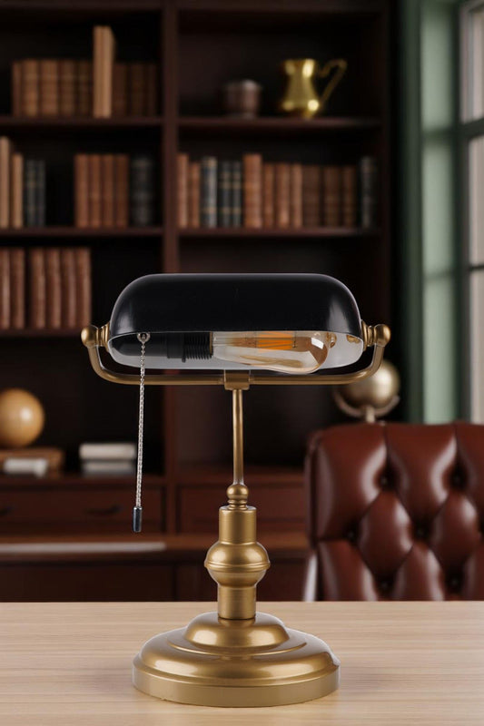 Stolna Lampa 668, Crna, Zlatna