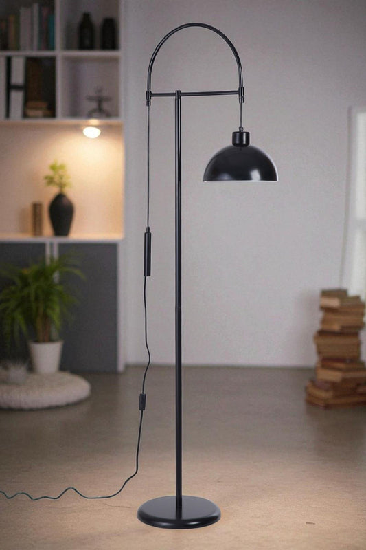 Podna lampa 838, crna