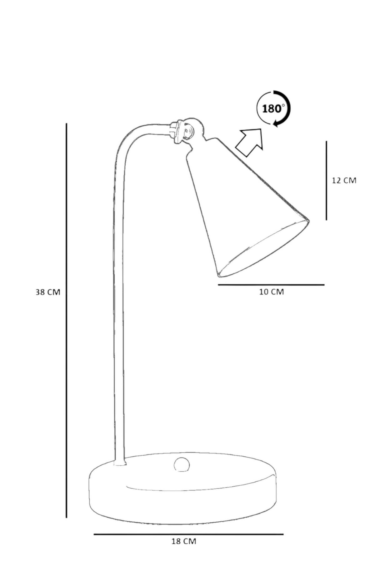 Stolna lampa 359, menta