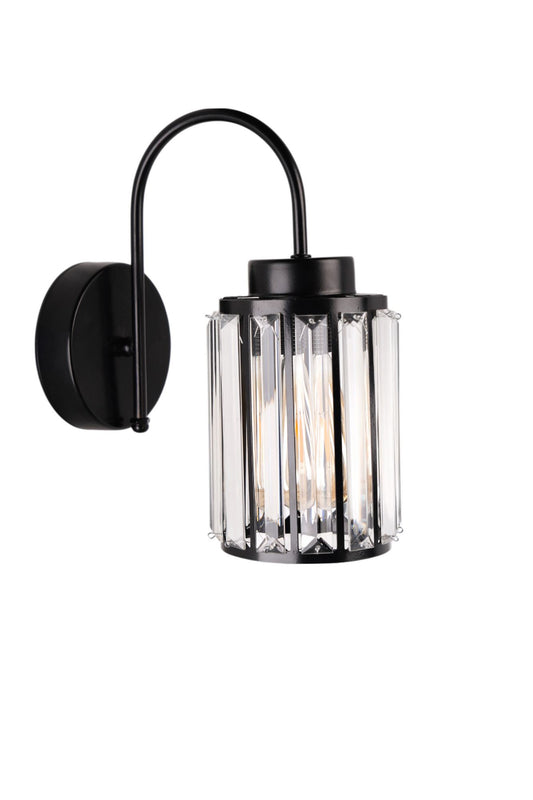 Zidna lampa 762, crna