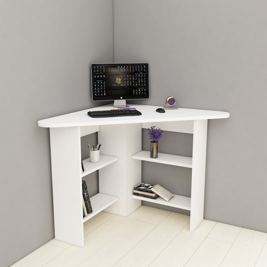 Studijski stol, Corner - White