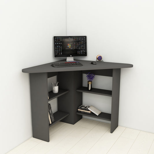 Studijski stol, Corner - Anthracite