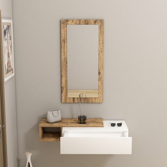 Stol za posuđe, Vien - Atlantic Pine, White