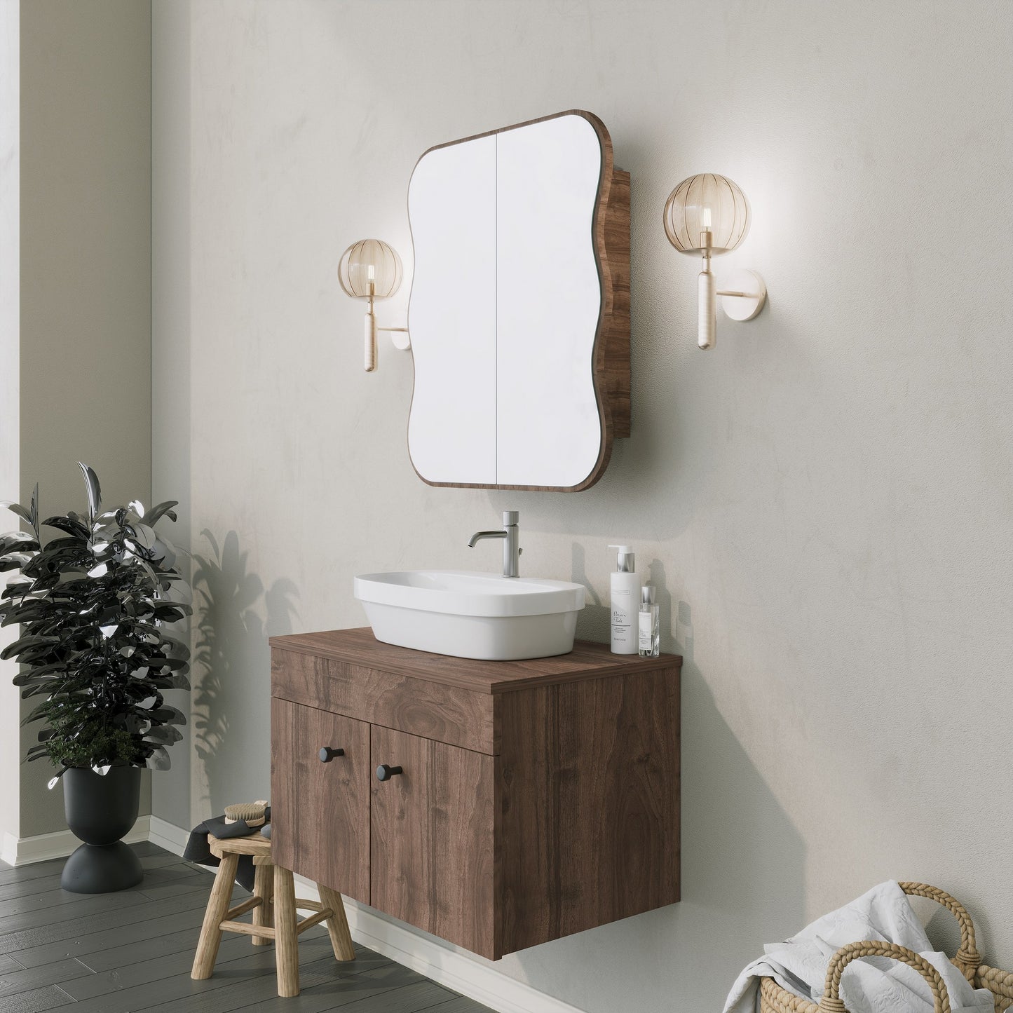 Kupaonica, Day Dream - Walnut