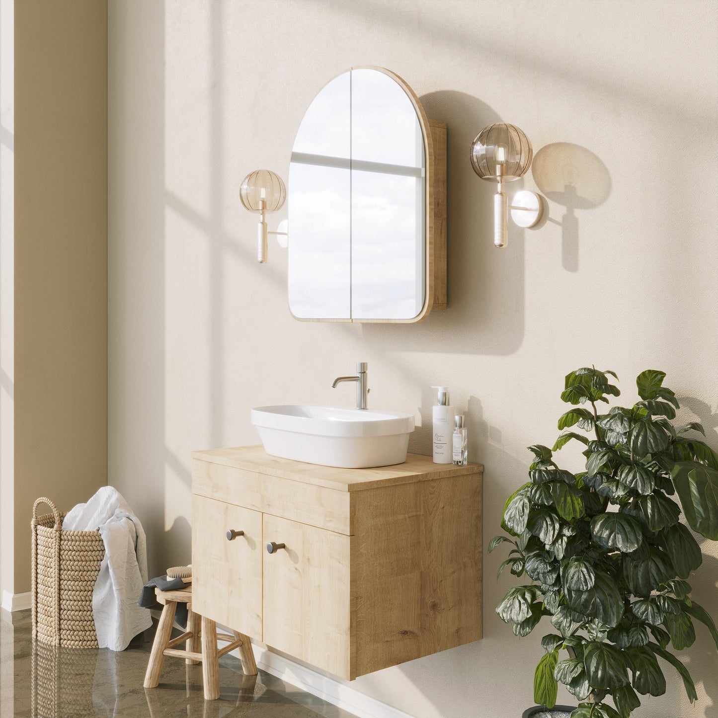 Kupaonica, Hope Cabinet - Beige