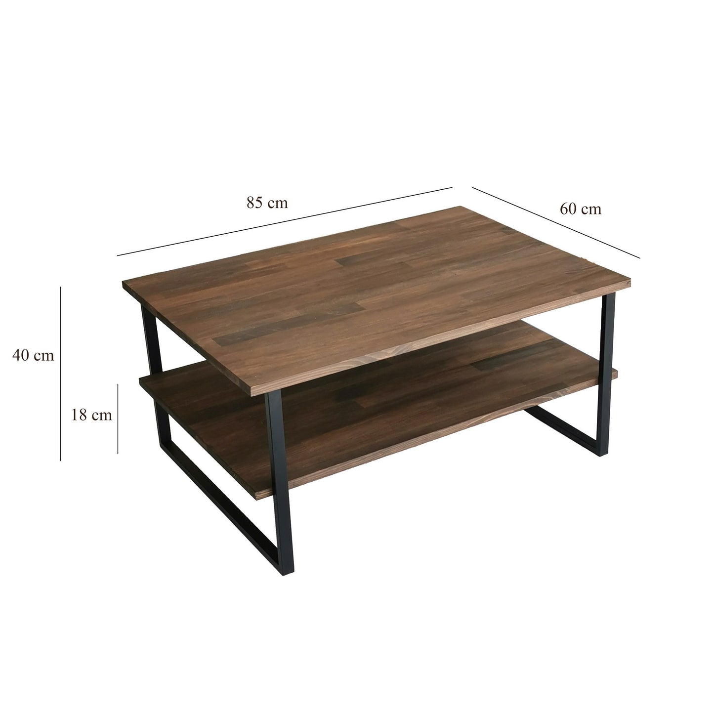 Stolić za kavu, Neta - Walnut