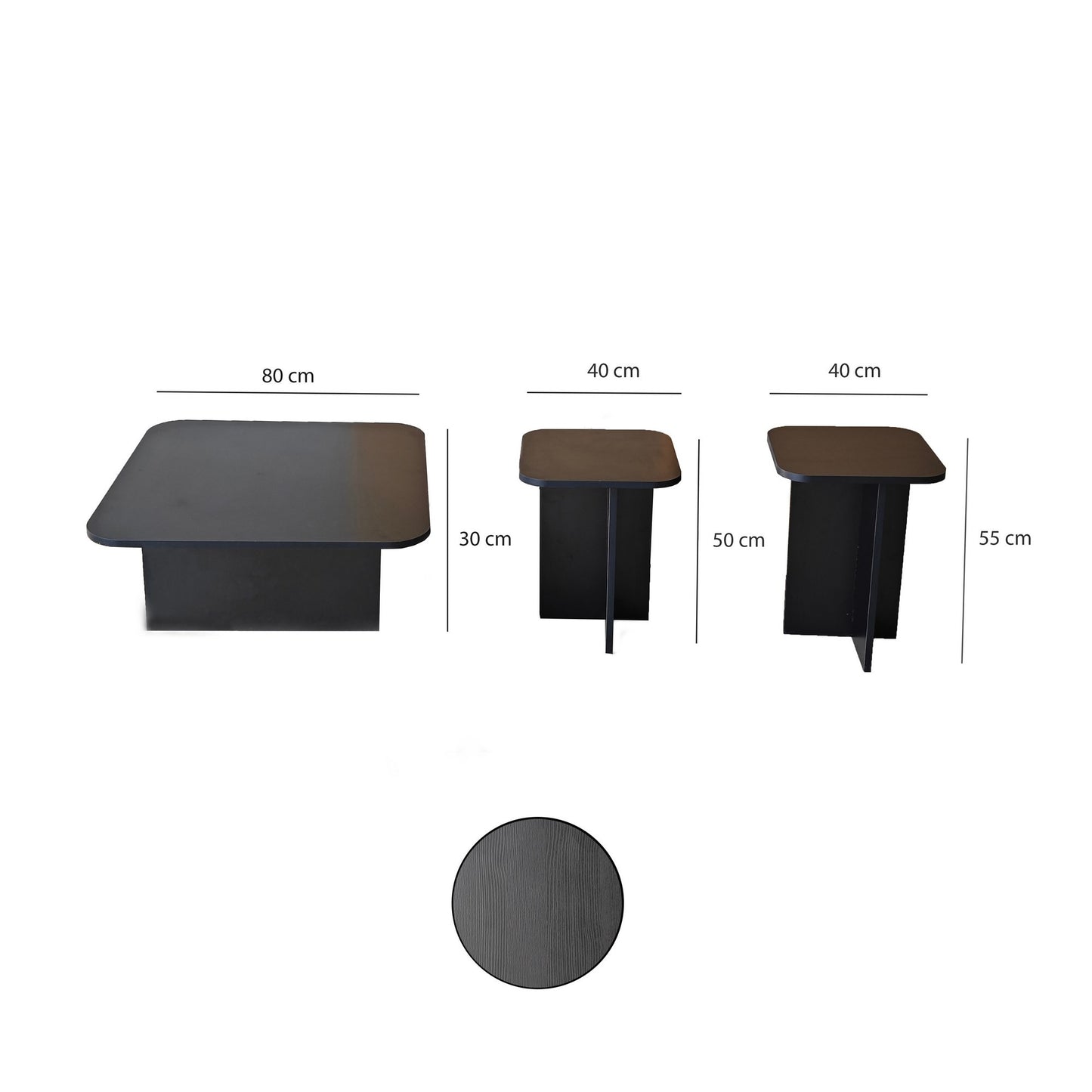 Set stolova za kavu Stone