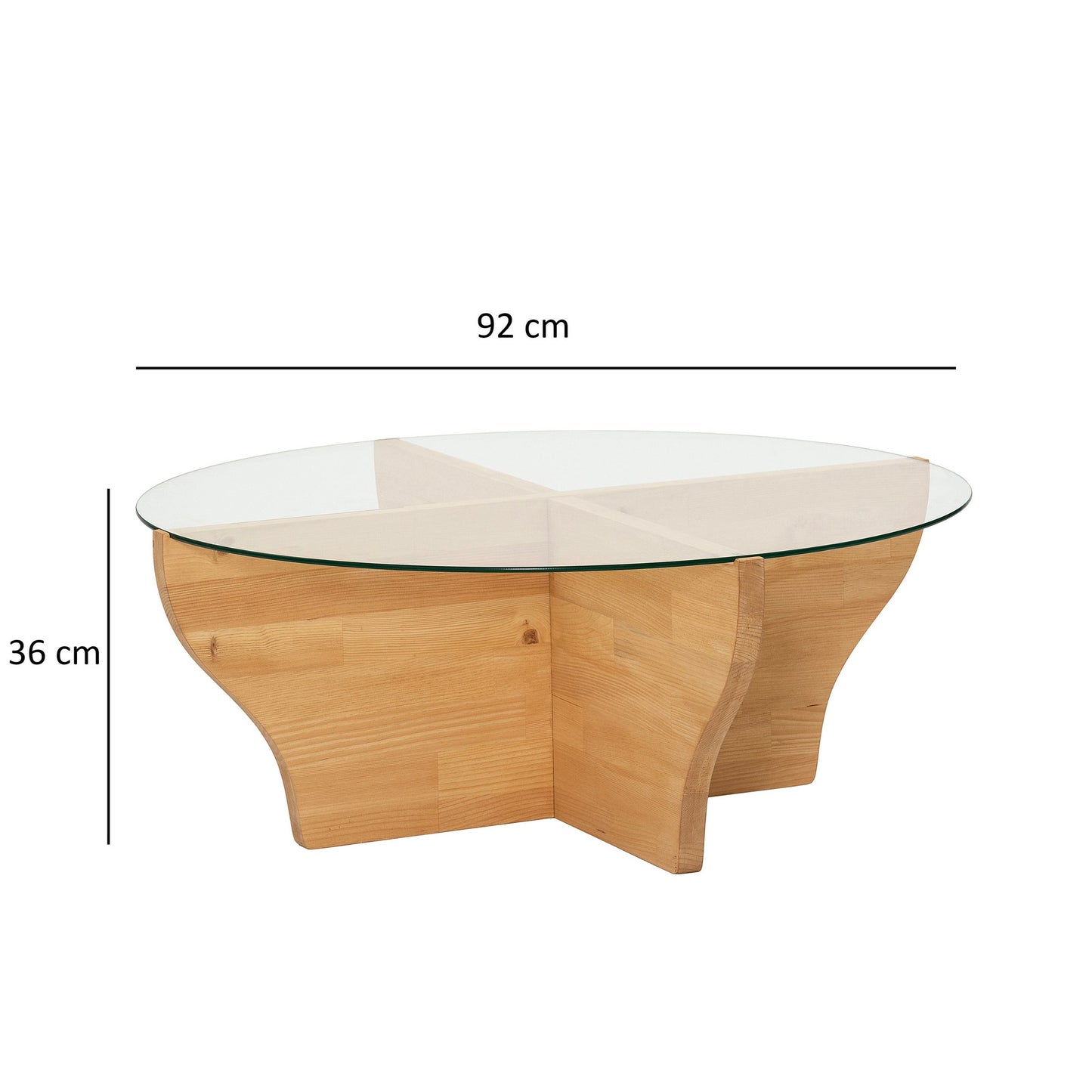 Stolić za kavu, Amphora - Teak