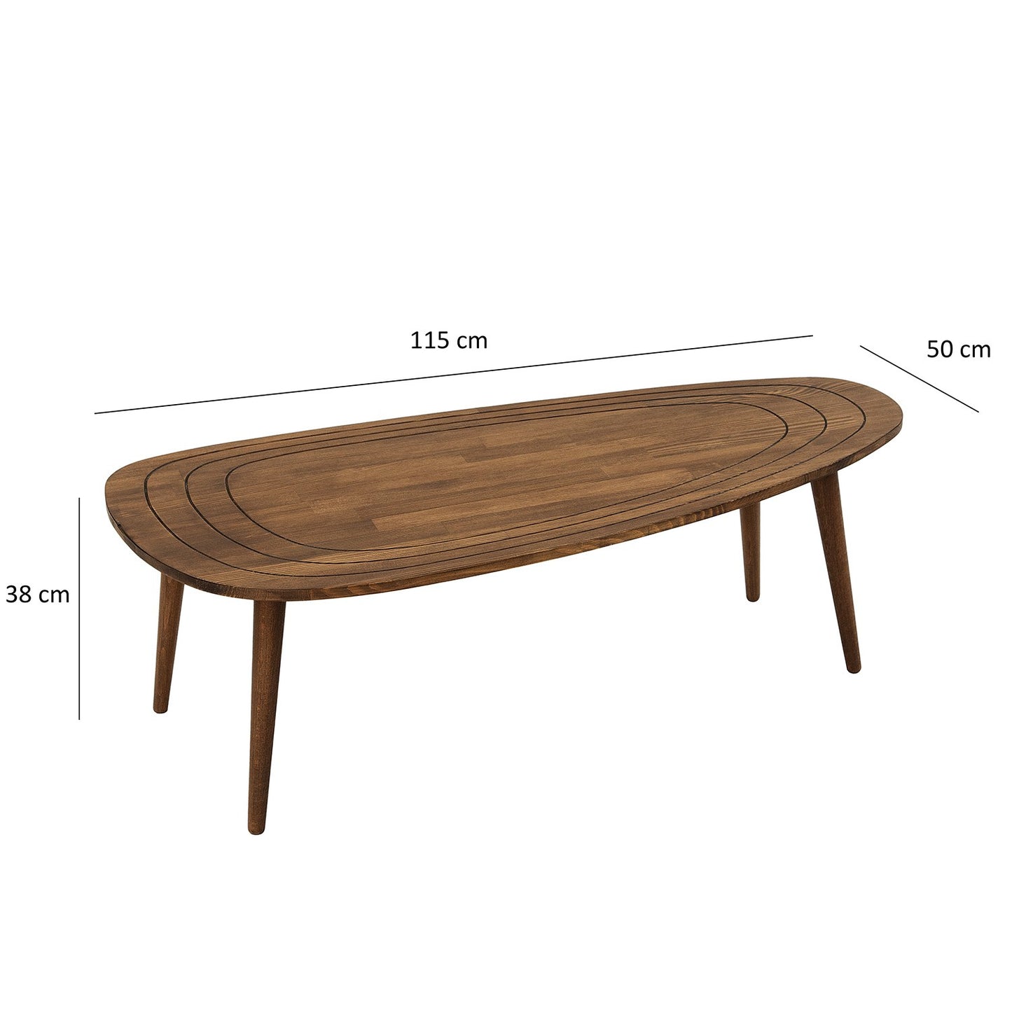 Stolić za kavu, Sweet - Walnut