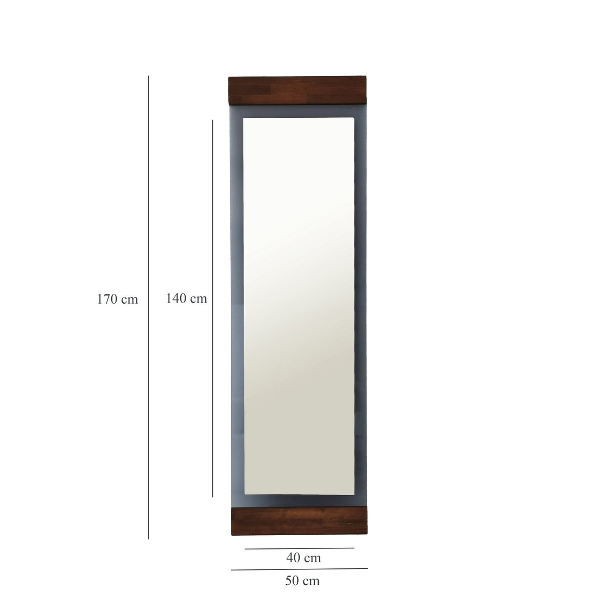 Ogledalo, Murano - Walnut