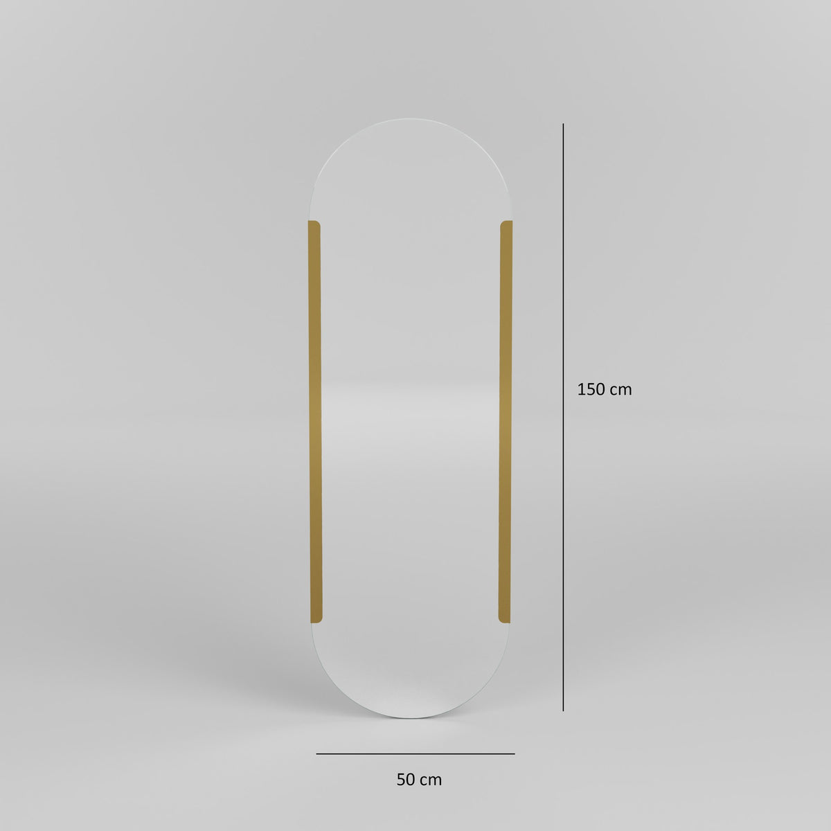 Ogledalo, Caprice - Gold