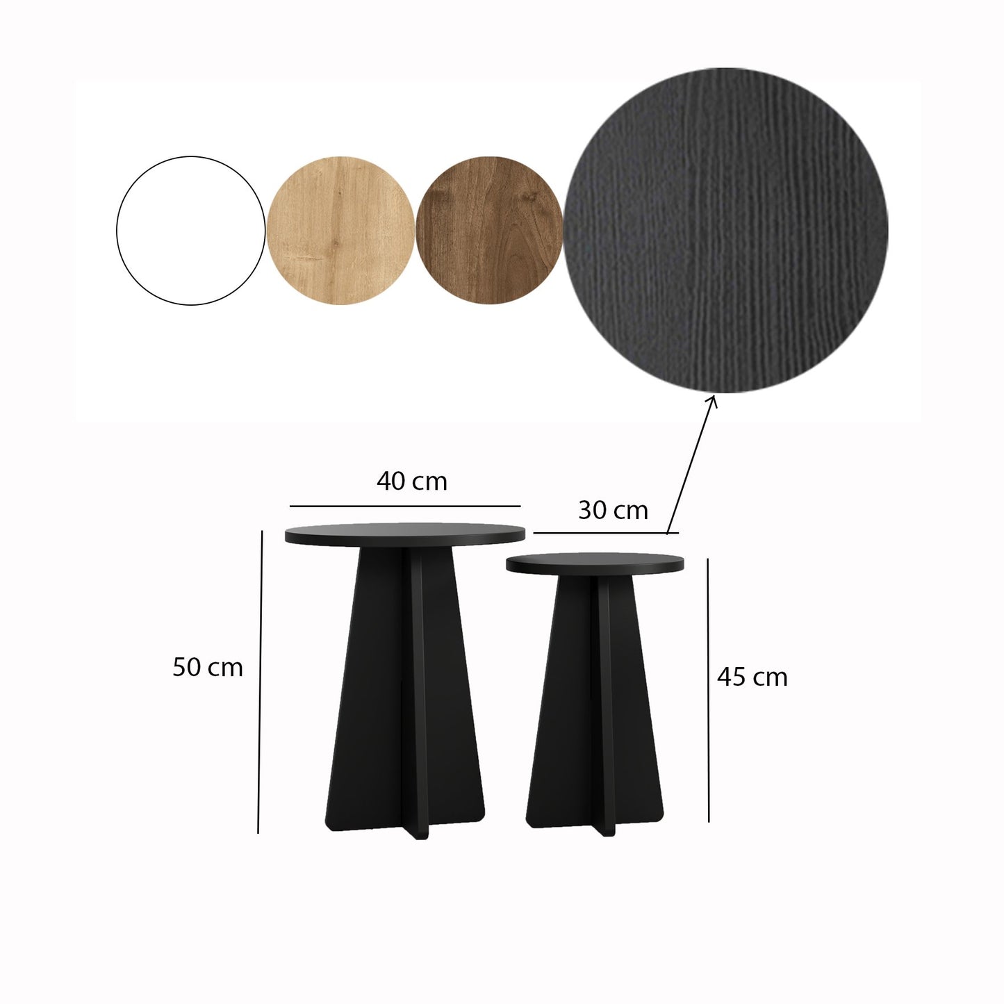 Set stolova za kavu Curtis