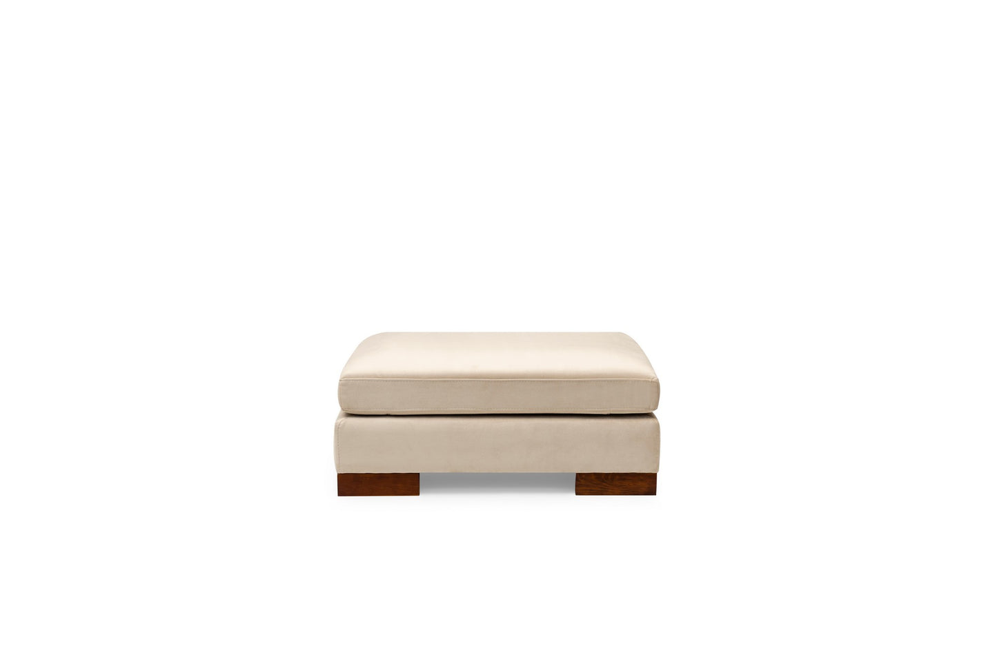 Kutna garnitura TULIP, lijeva, bež, Tulip Corner Left With Pouf - Beige
