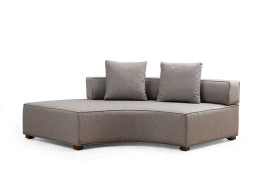 Kutna garnitura GONDOL-4, siva, Gondol-4 (CHL SOL-CHLSAĞ-3R) - Grey