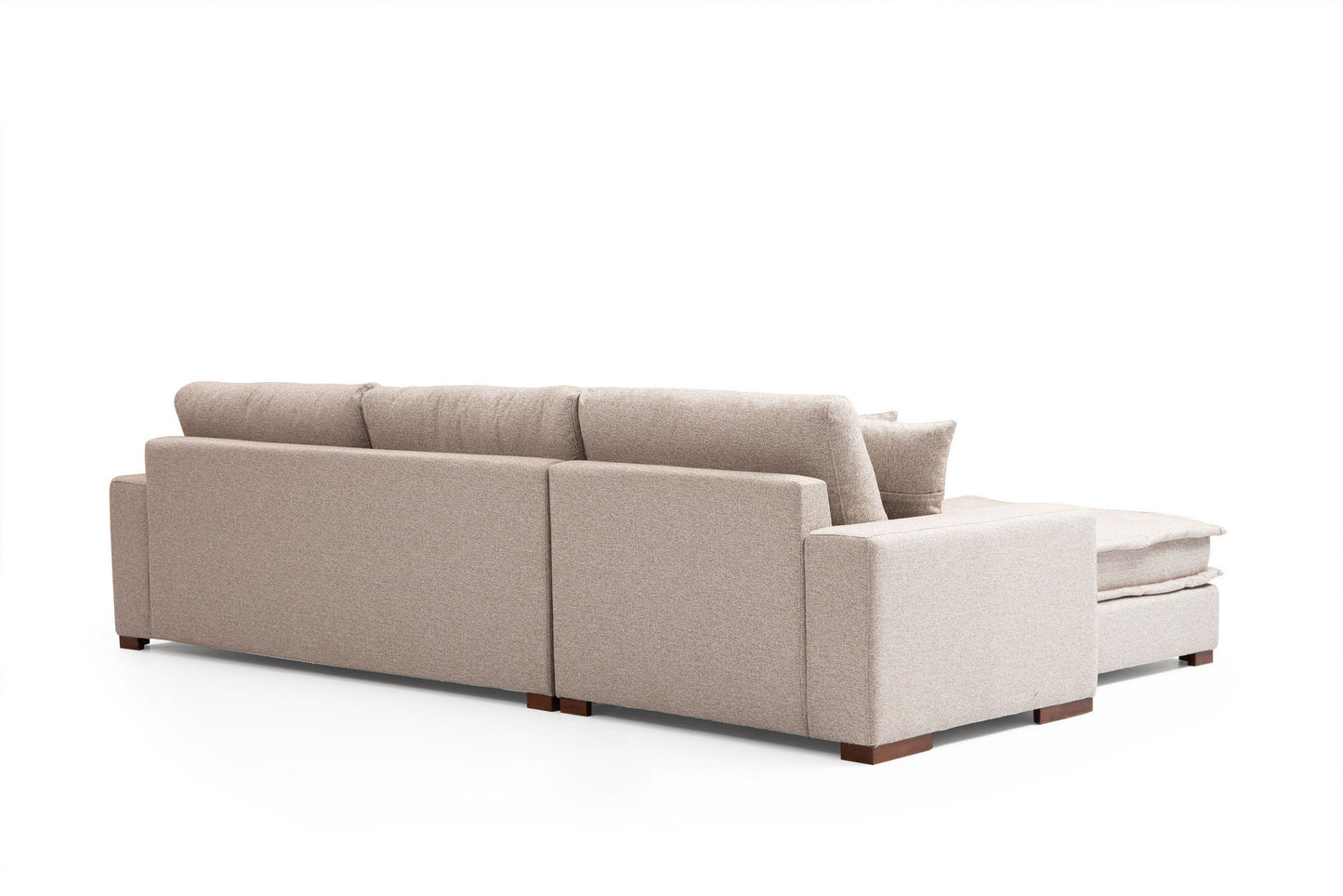 Kutna garnitura, LENA, lijeva, boja pijeska, Lena Corner (CHL-3R) - Sand Beige