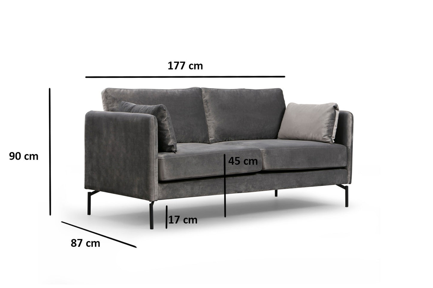 Dvosjed, Sivo, Sino 2 Seater