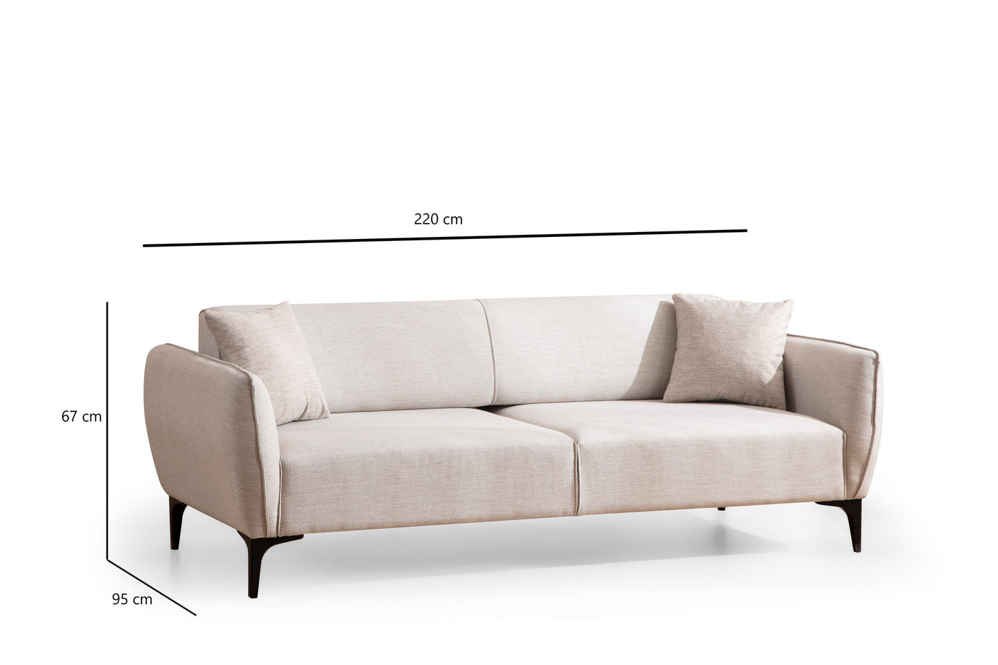 Trosjed, Bijela, Belissimo - Off White