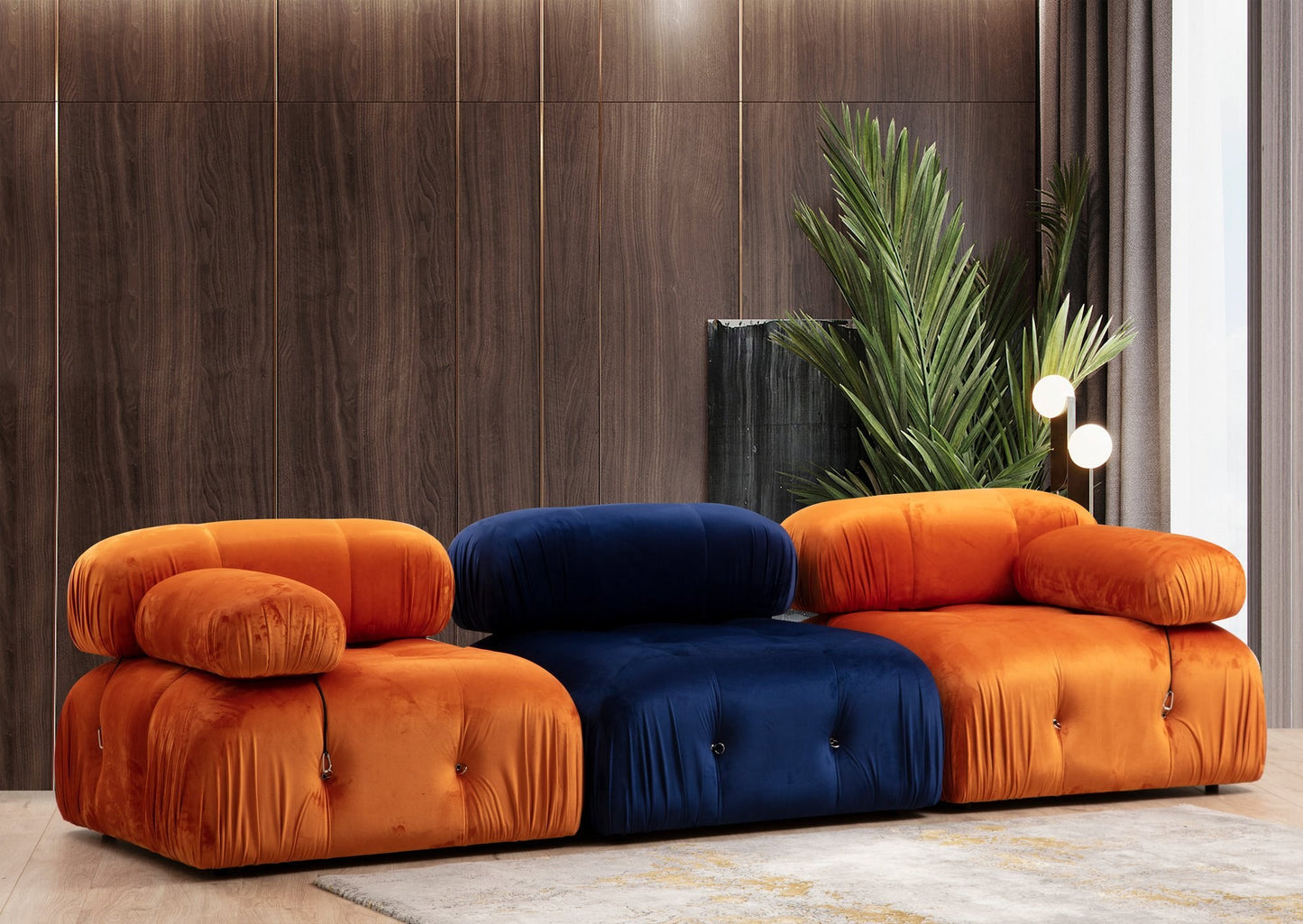 Sofa, naranča, Bubble 1R - Orange