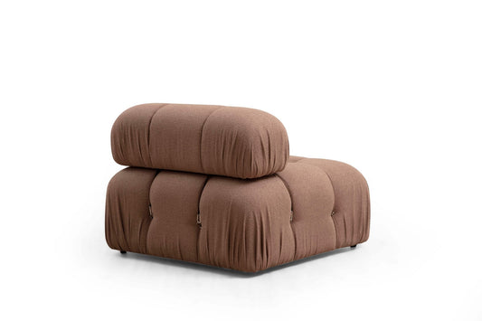 Sofa, Smeđa, Bubble O1 - Brown Bouclette