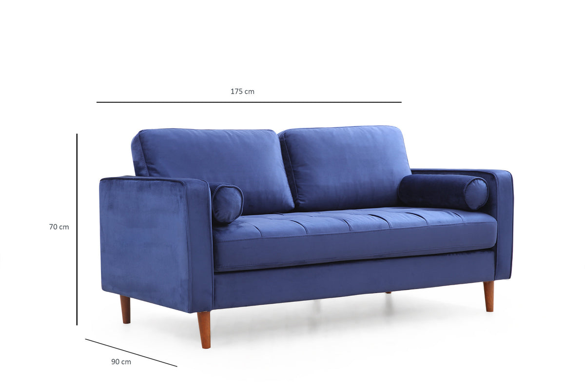 Dvosjed ROMA plava, Rome - Navy Blue