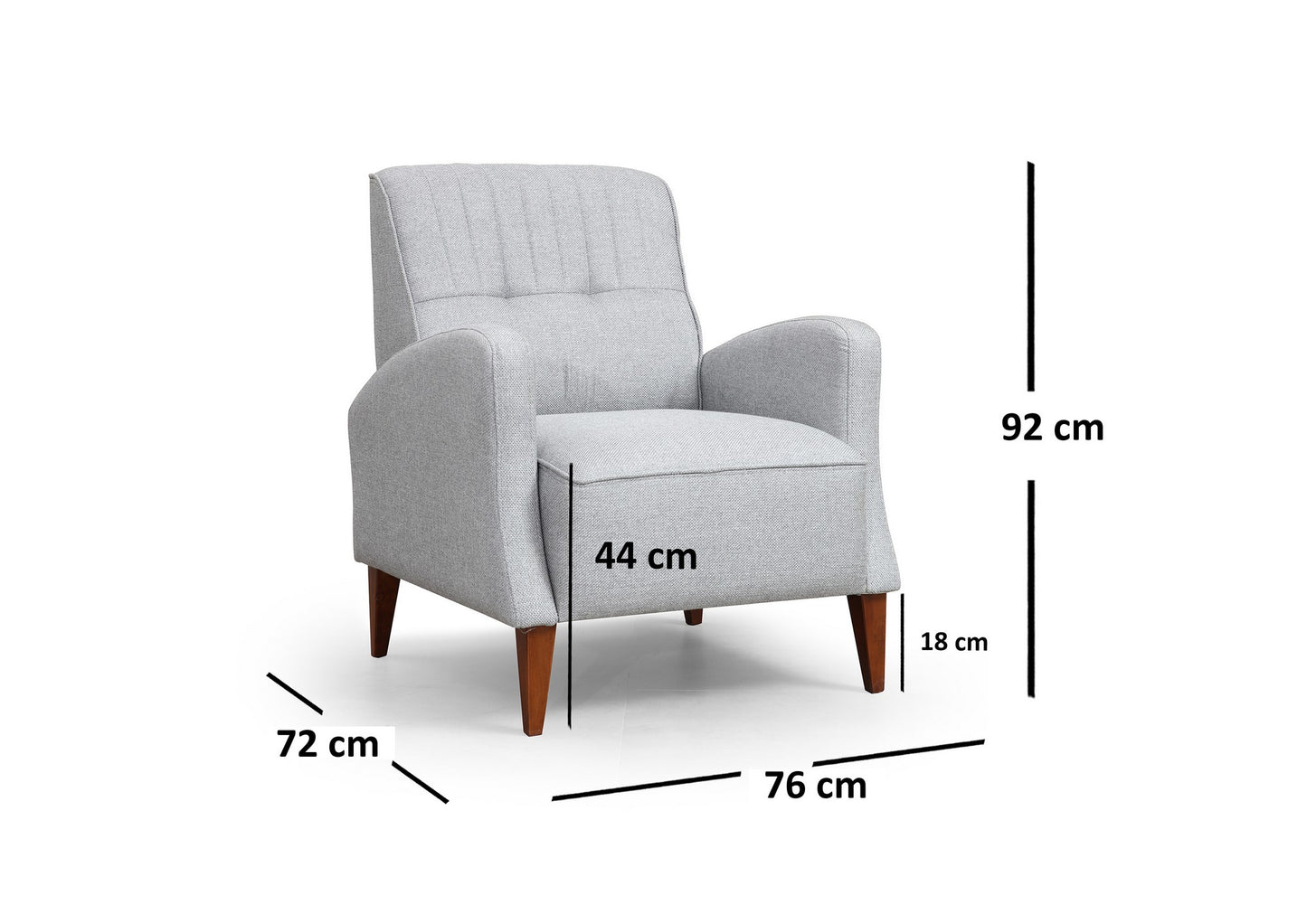 Fotelja wing MONTANA, Montana Armchair