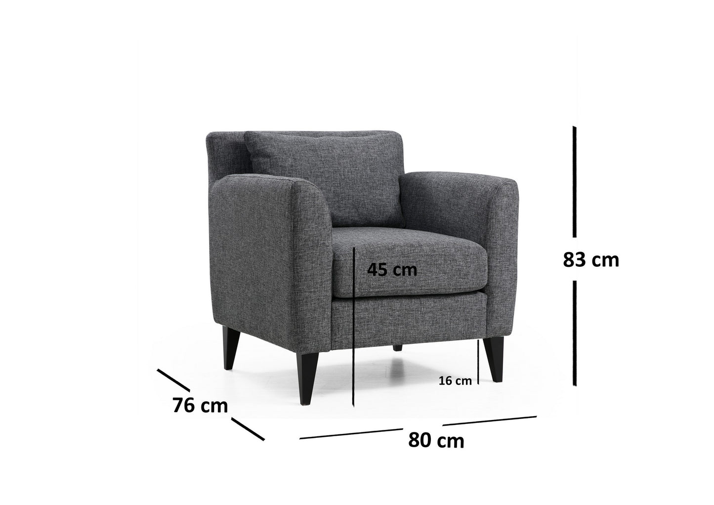 Fotelja wing NORDIC, Nordic Armchair