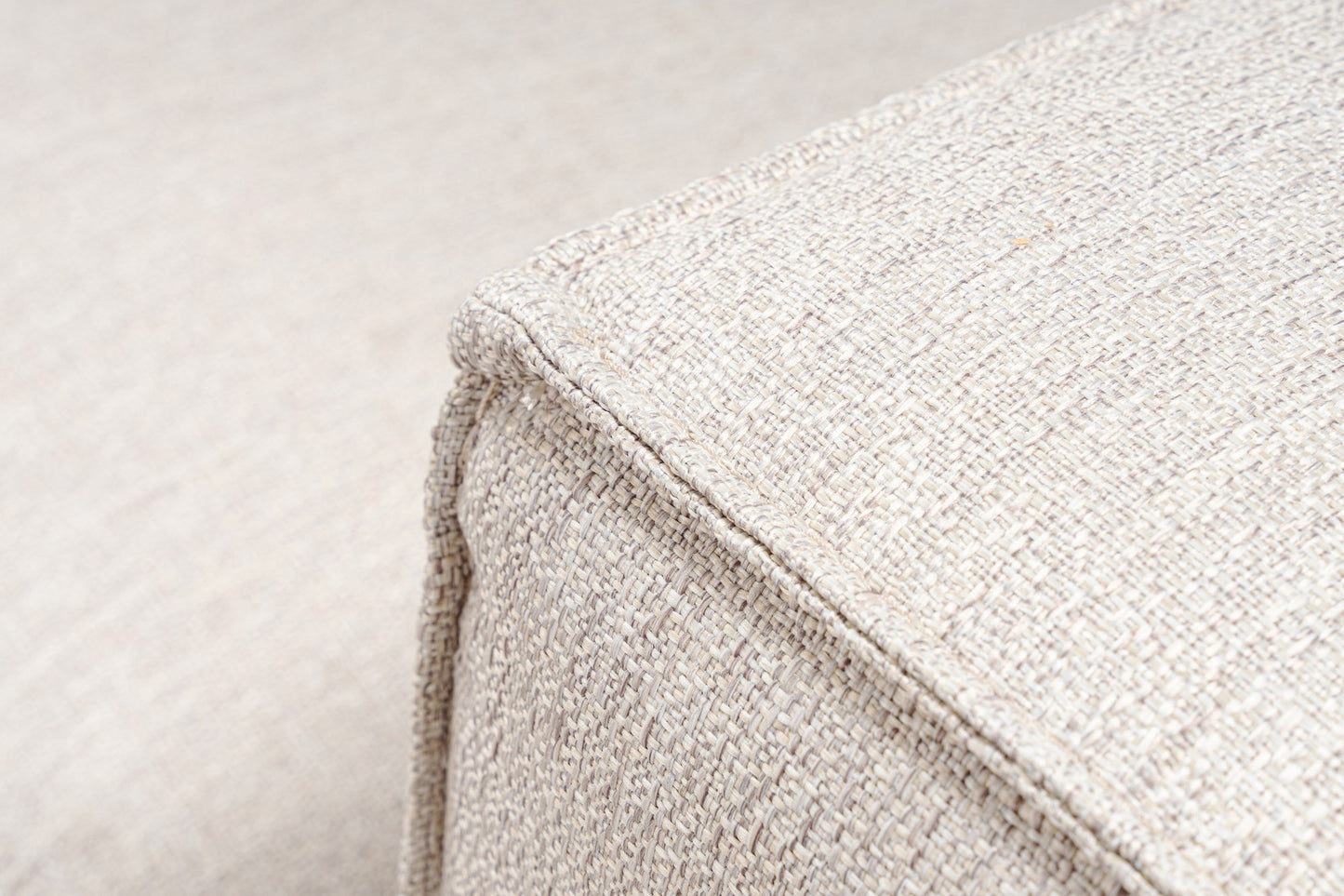 Kutna garnitura Lora (L1-O1-1R-POUFFE ) - svjetlo smeđa