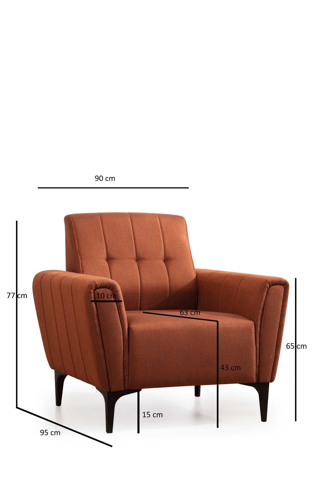 Sofa s 1 sjedećim mjestom GIANNA
