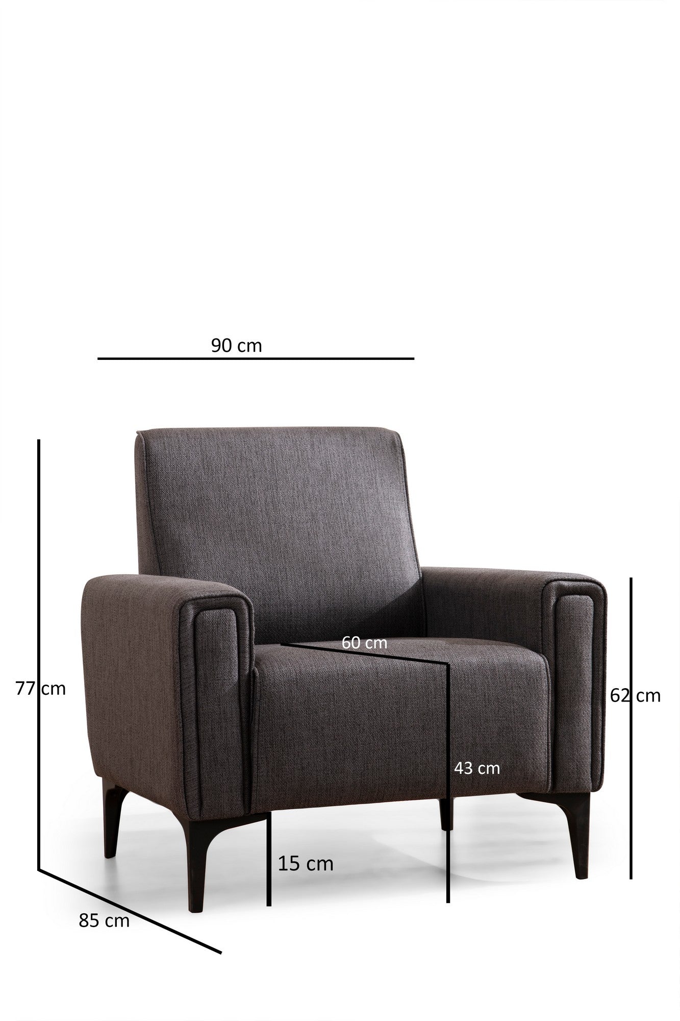 Sofa s 1 sjedećim mjestom ELIZABETH