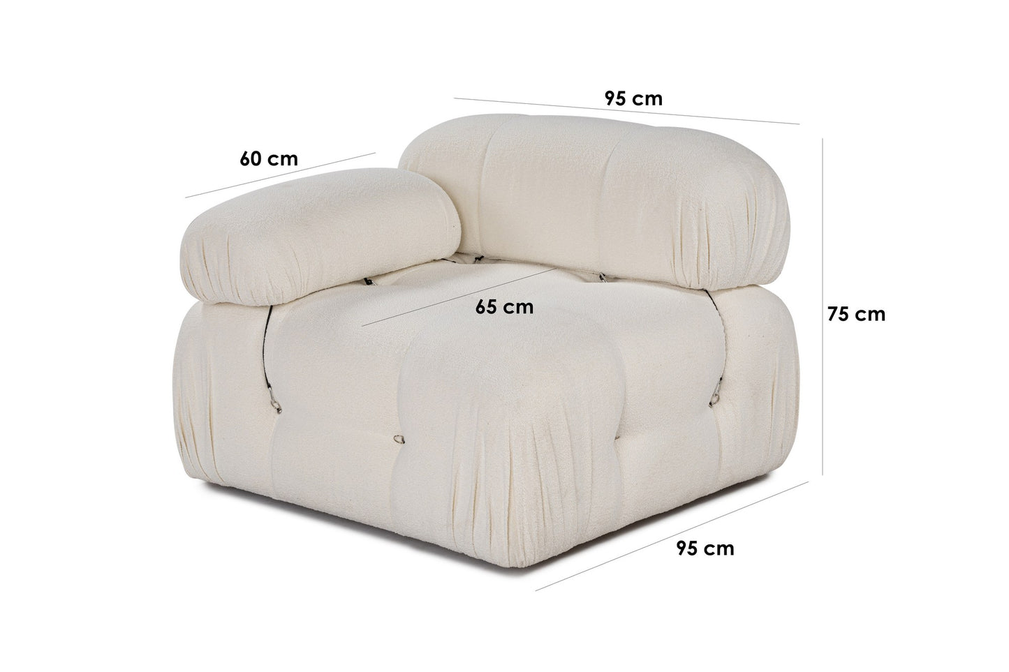 Sofa s 1 sjedećim mjestom LEILANI