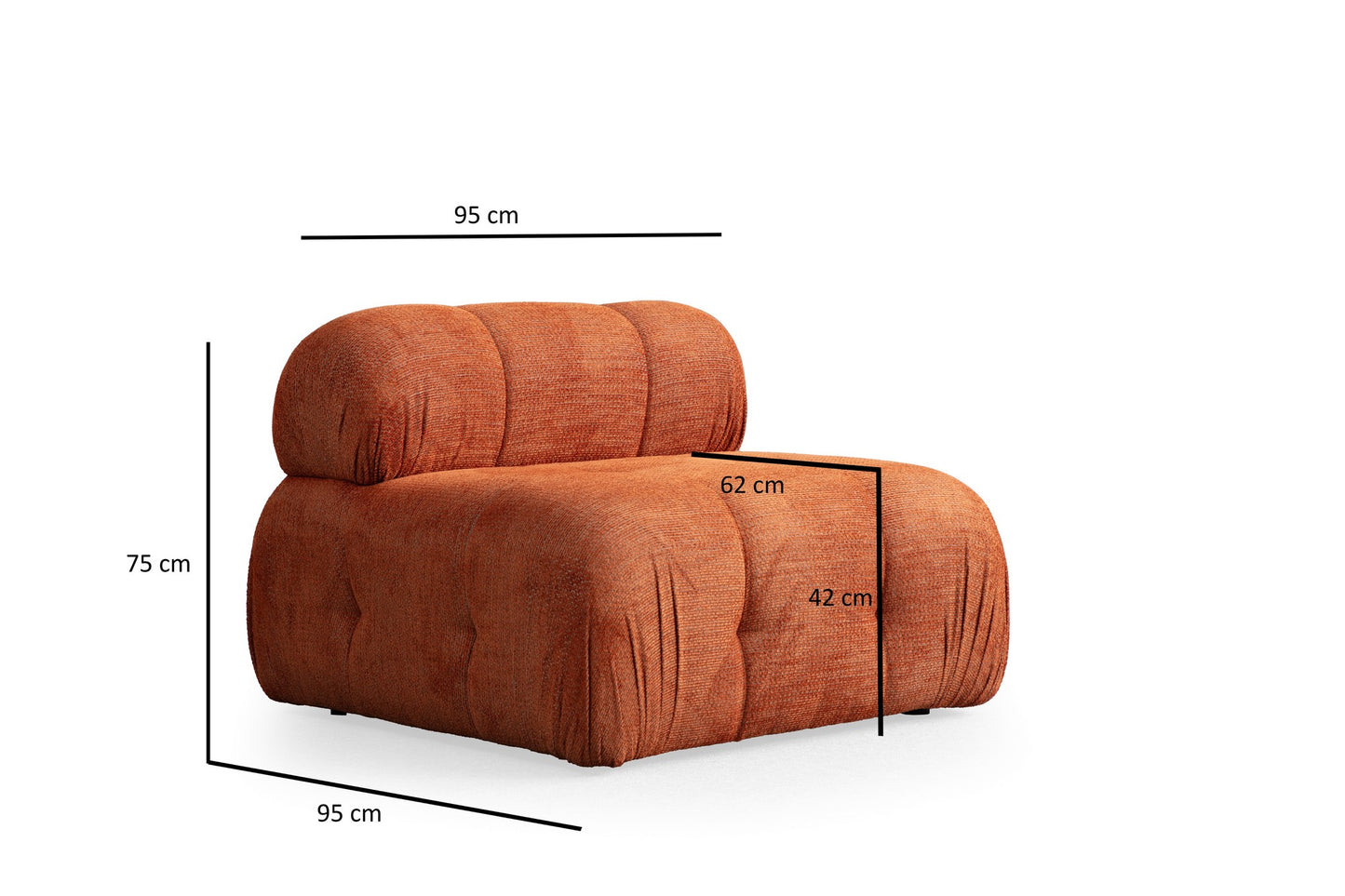 Sofa s 1 sjedećim mjestom ELIANA