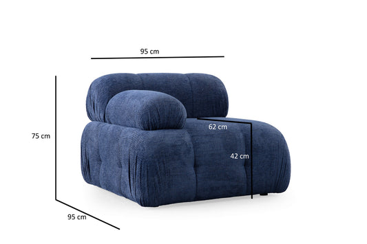 Sofa s 1 sjedećim mjestom CLAIRE