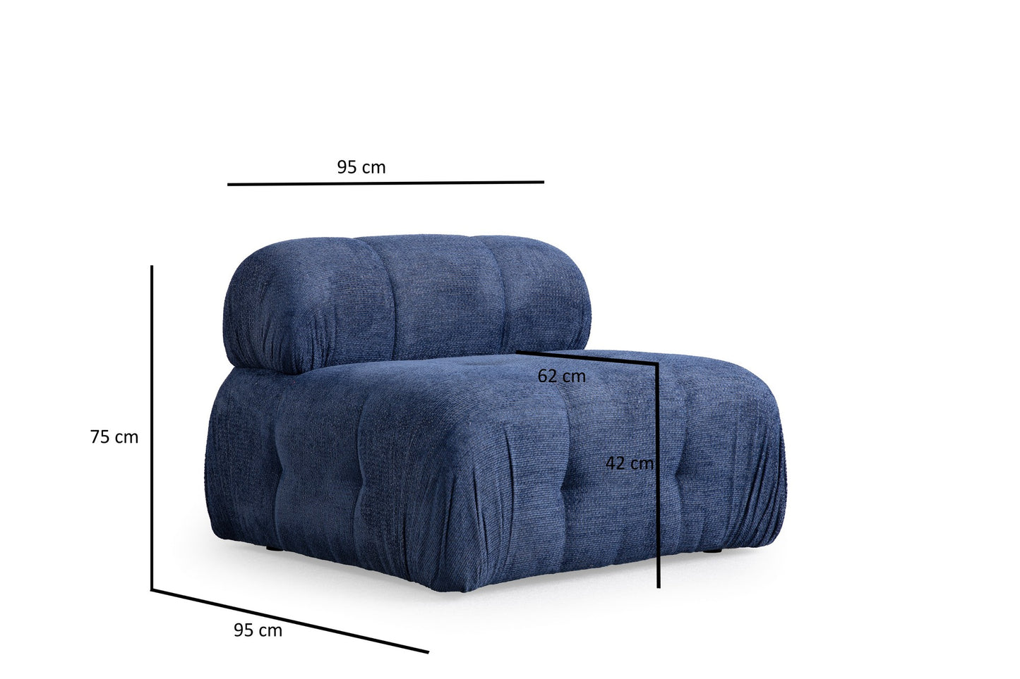 Sofa s 1 sjedećim mjestom LUCY