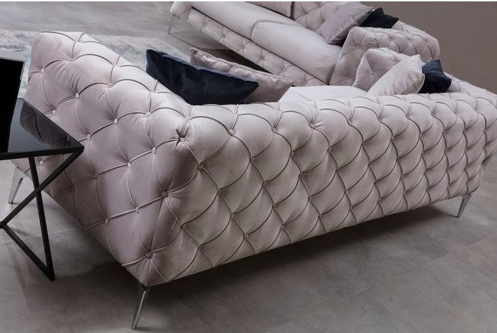 Trosjed COMO sivi, Como - Light Grey