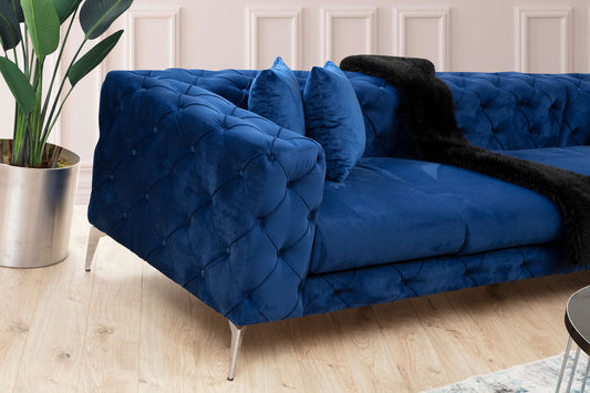 Kutna garnitura, Mornarsko plava, Como Left - Navy Blue