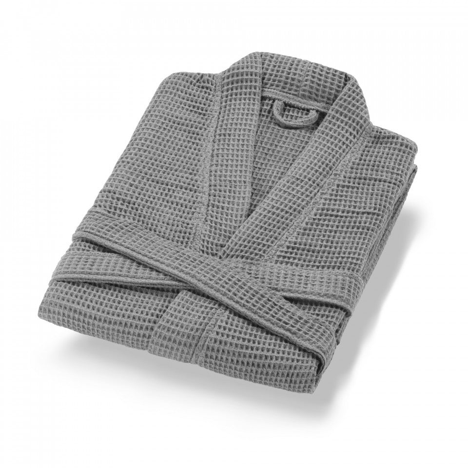 Kupaonski ogrtač, Mia Waffle - Dark Grey