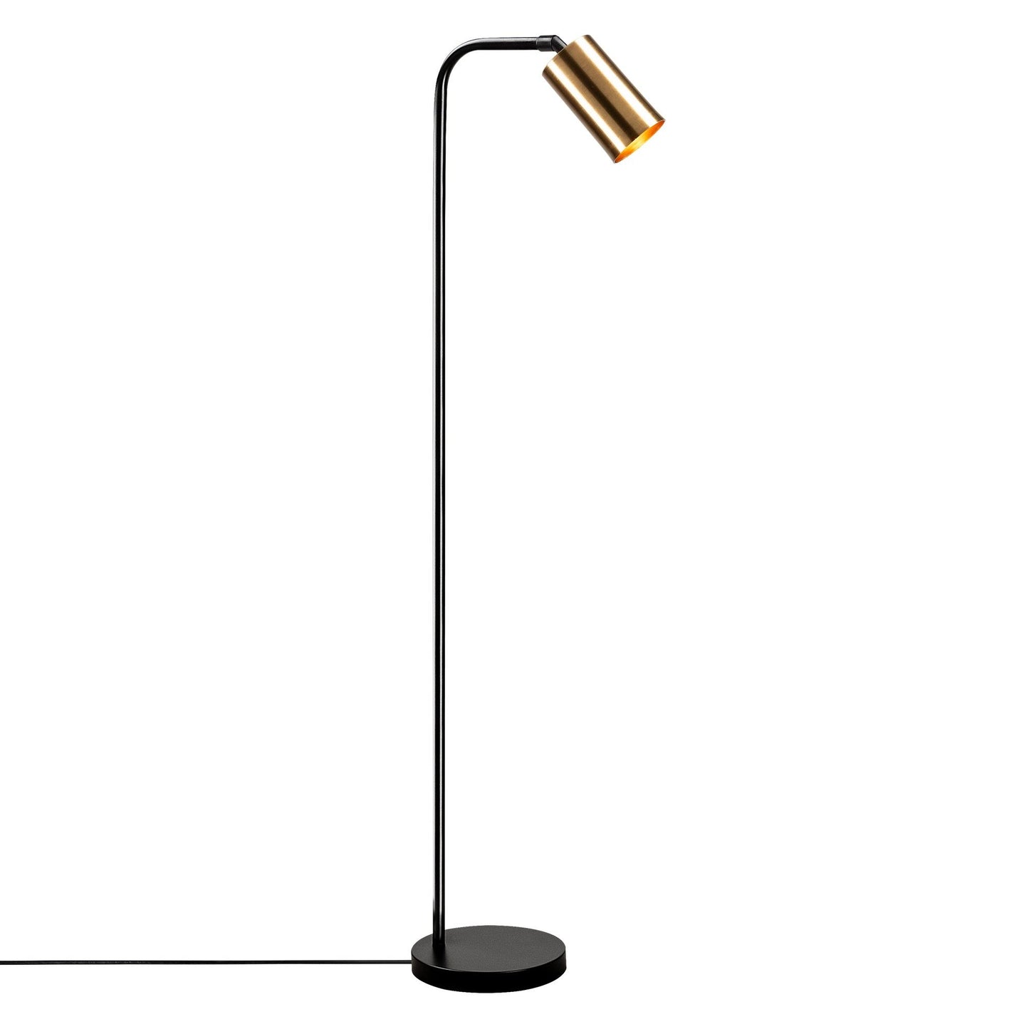 Podna lampa EMEK, crna- vintage, metal, 28 x 22 cm, visina 120 cm, promjer sjenila 8 cm, visina 15 cm, duljina kabla 400 cm, E27 40 W, Emek - 4081
